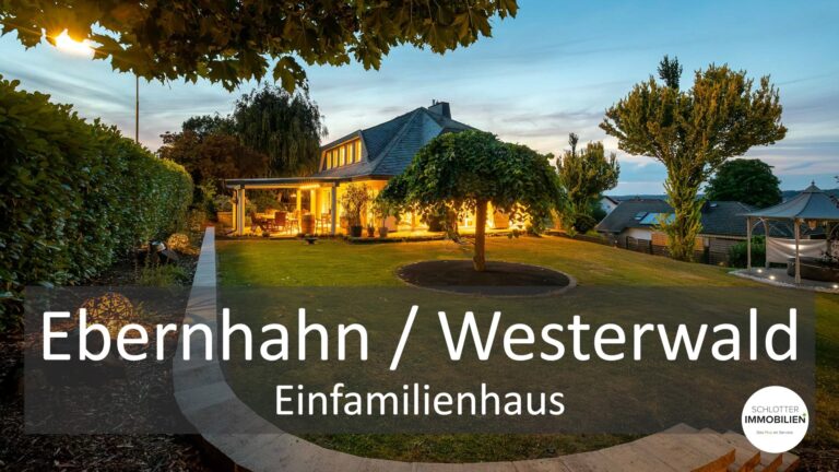 Exklusives Einfamilienhaus mit Garten & Fernsicht