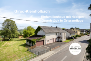 EFH mit riesigem Grundstück in Ortsrandlage